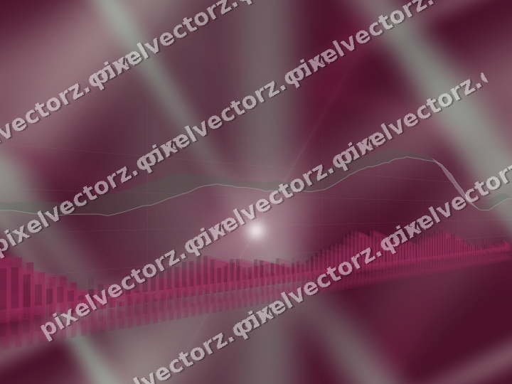 Nahtloser Neon Diagramm Hintergrund in Dunkelrosa und Grün