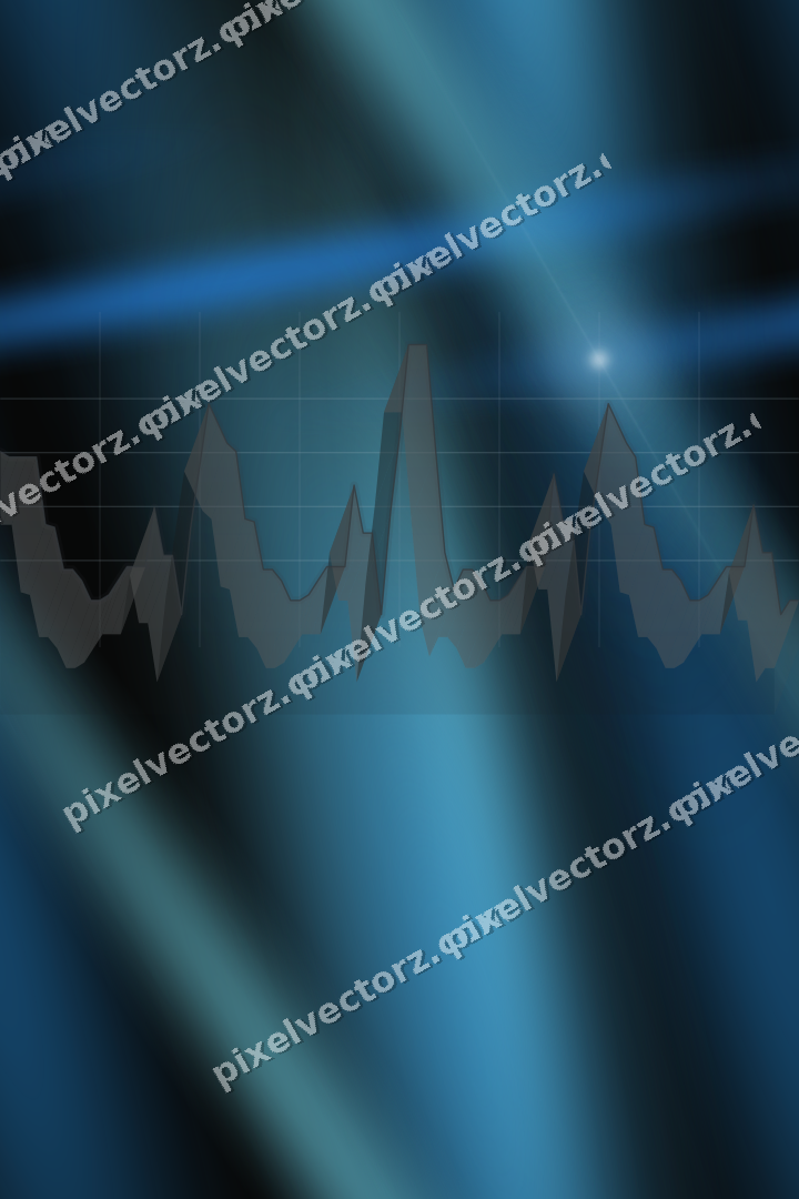 Nahtloser Neon Diagramm Hintergrund in Blau und Petrol