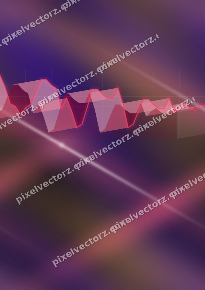 Nahtloser Neon Diagramm Hintergrund in Rosa und Bernstein