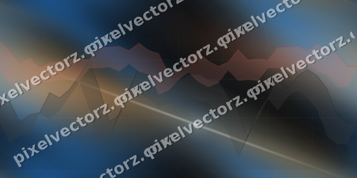Nahtloser Neon Diagramm Hintergrund in Blau und Rot