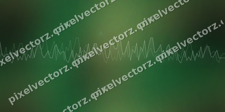 Nahtloser Neon Diagramm Hintergrund in Grün und Bernstein
