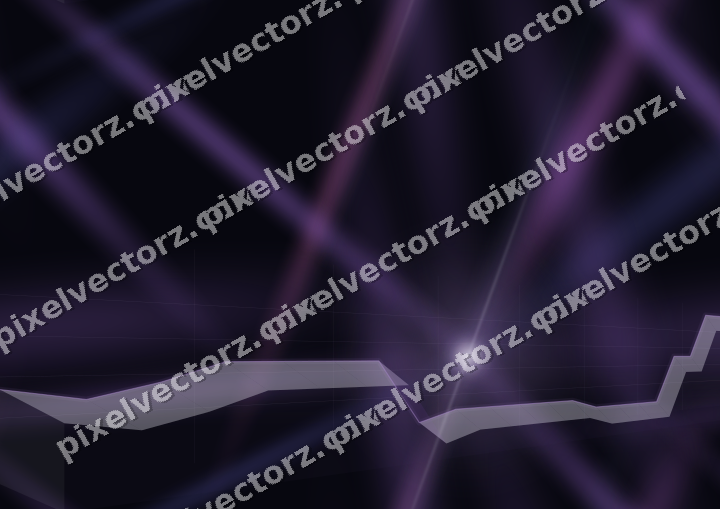 Nahtloser Neon Diagramm Hintergrund in Violett und Blau