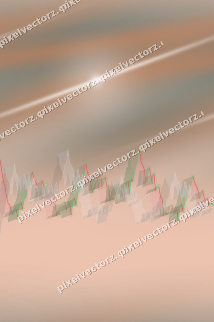 Nahtloser Pastell Diagramm Hintergrund in Orange und Petrol