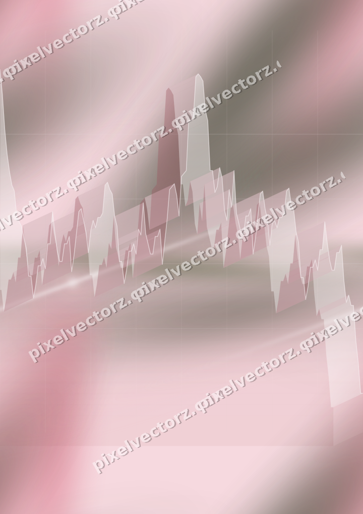 Nahtloser Pastell Diagramm Hintergrund in Rosa und Dunkellimette