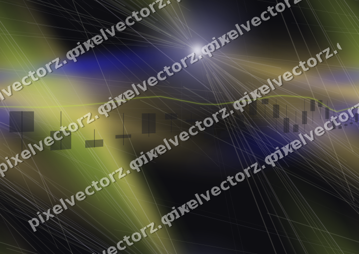 Nahtloser Neon Diagramm Hintergrund in Blau und Violett