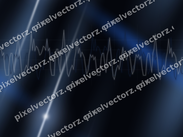 Nahtloser Neon Diagramm Hintergrund in Blau