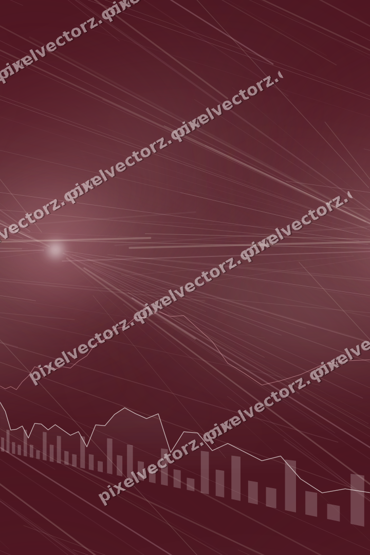 Nahtloser Neon Diagramm Hintergrund in Dunkelrosa und Rot