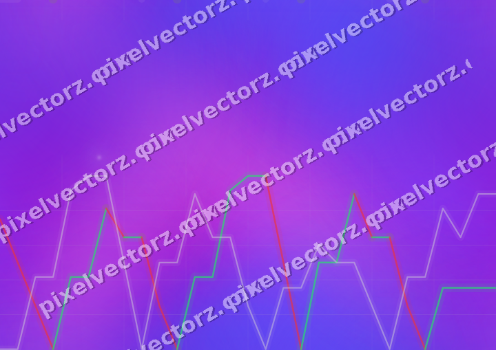 Nahtloser Neon Diagramm Hintergrund in Violett und Blau