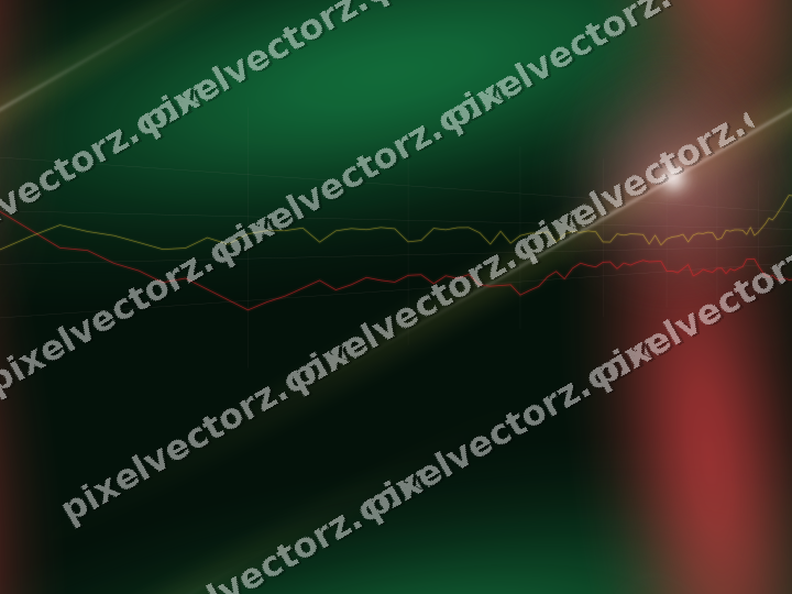 Nahtloser Neon Diagramm Hintergrund in Rot und Orange