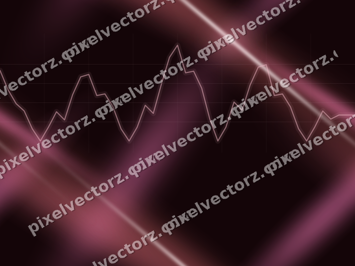 Nahtloser Neon Diagramm Hintergrund in Rosa und Rot