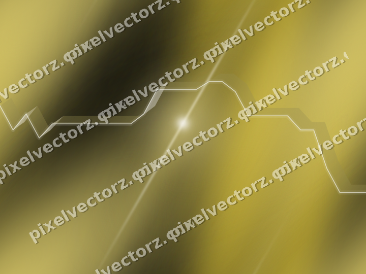 Nahtloser Neon Diagramm Hintergrund in Bernstein und Gelb