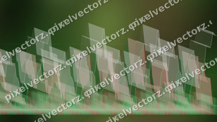 Nahtloser Neon Diagramm Hintergrund in Limette und Gelb
