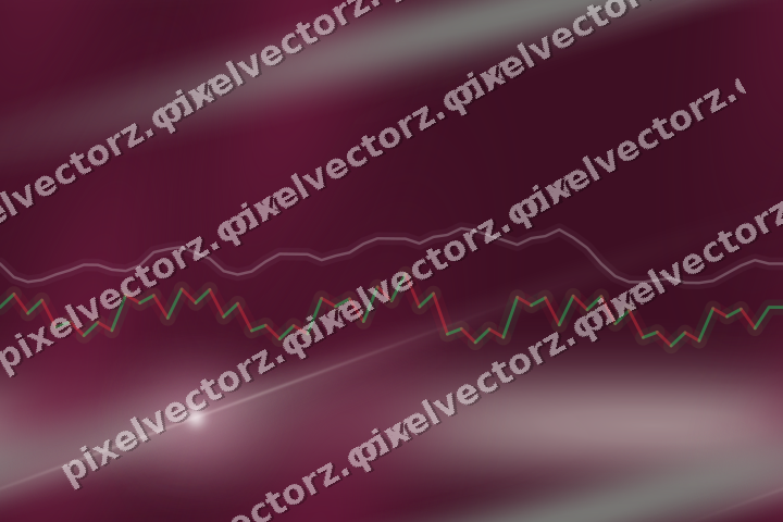 Nahtloser Neon Diagramm Hintergrund in Dunkelrosa und Grün