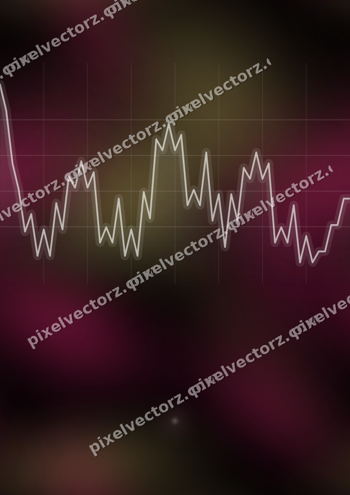 Nahtloser Neon Diagramm Hintergrund in Rosa und Gelb