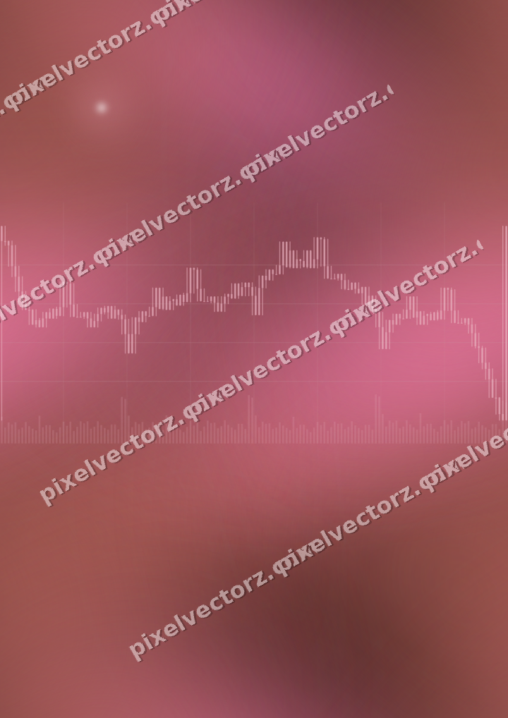 Nahtloser Neon Diagramm Hintergrund in Rosa und Rot