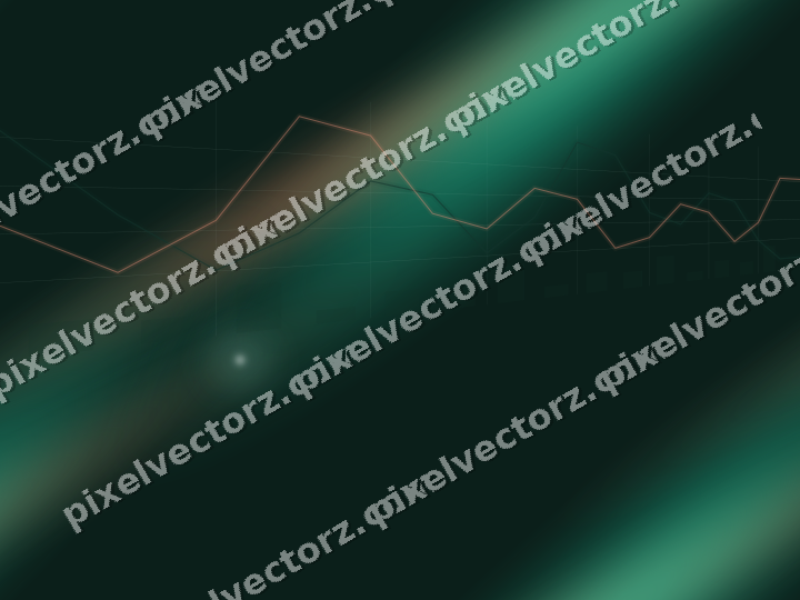 Nahtloser Neon Diagramm Hintergrund in Grün und Orange