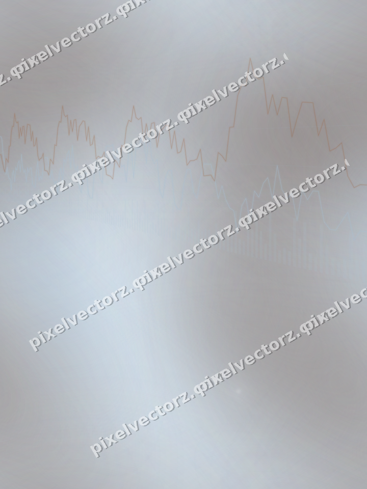Nahtloser Pastell Diagramm Hintergrund in Blau und Orange