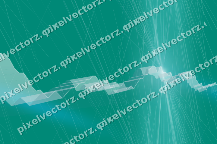 Nahtloser Neon Diagramm Hintergrund in Türkis und Petrol