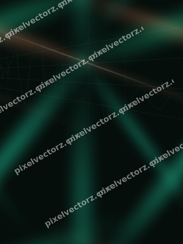 Nahtloser Neon Diagramm Hintergrund in Grün und Orange