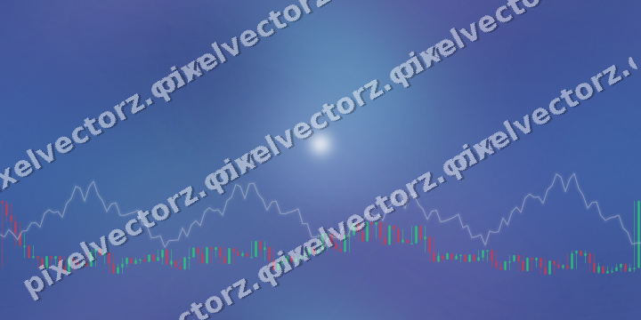 Nahtloser Neon Diagramm Hintergrund in Blau und Türkis