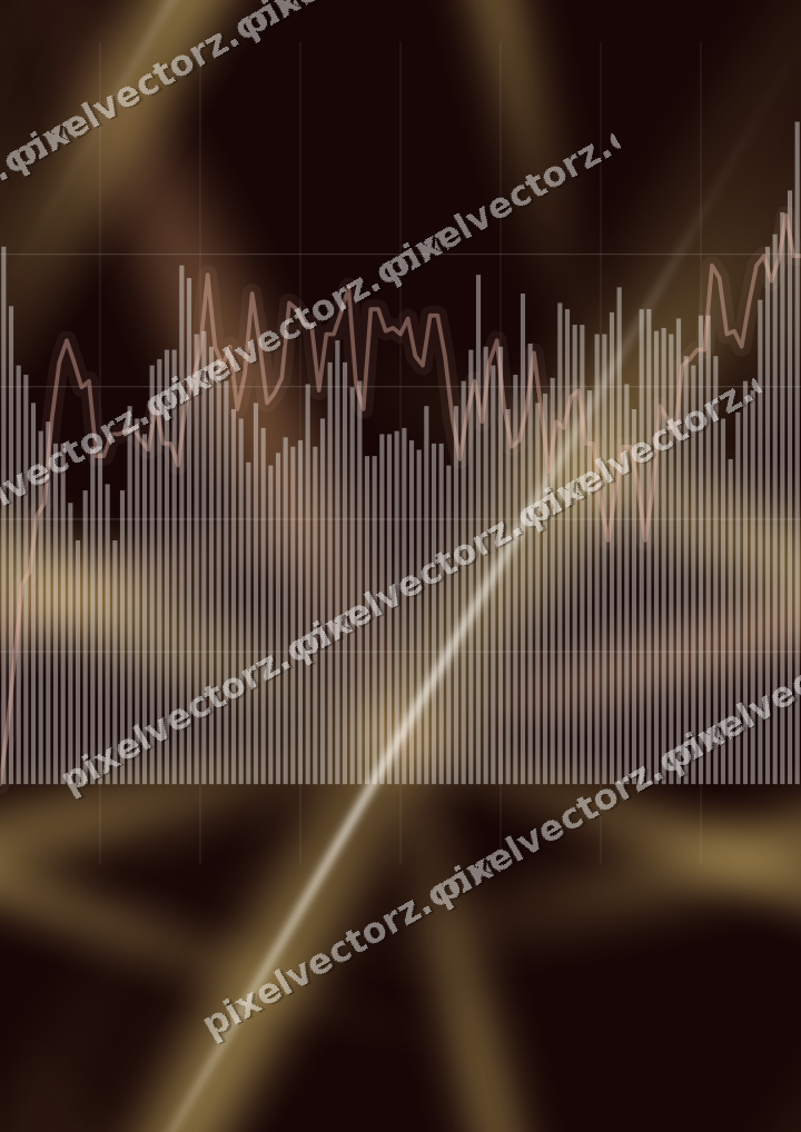 Nahtloser Neon Diagramm Hintergrund in Rot und Orange