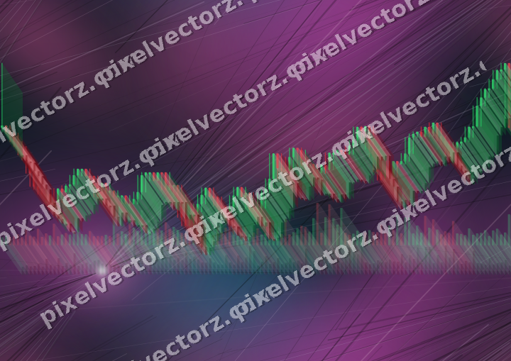 Nahtloser Neon Diagramm Hintergrund in Magenta und Violett