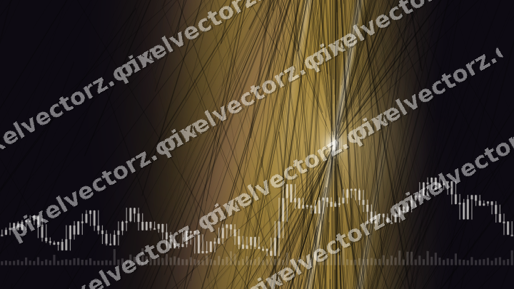 Nahtloser Neon Diagramm Hintergrund in Bernstein und Violett