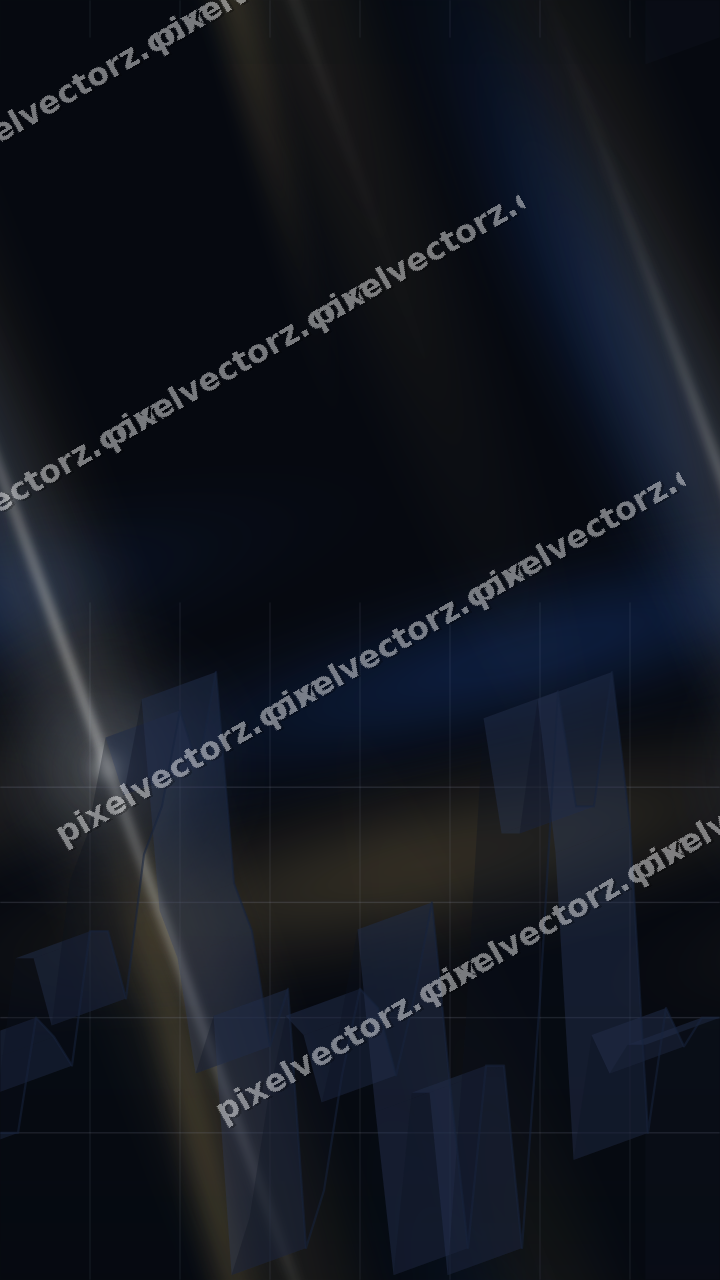 Nahtloser Neon Diagramm Hintergrund in Blau und Bernstein