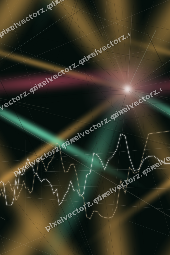 Nahtloser Neon Diagramm Hintergrund in Rosa und Bernstein