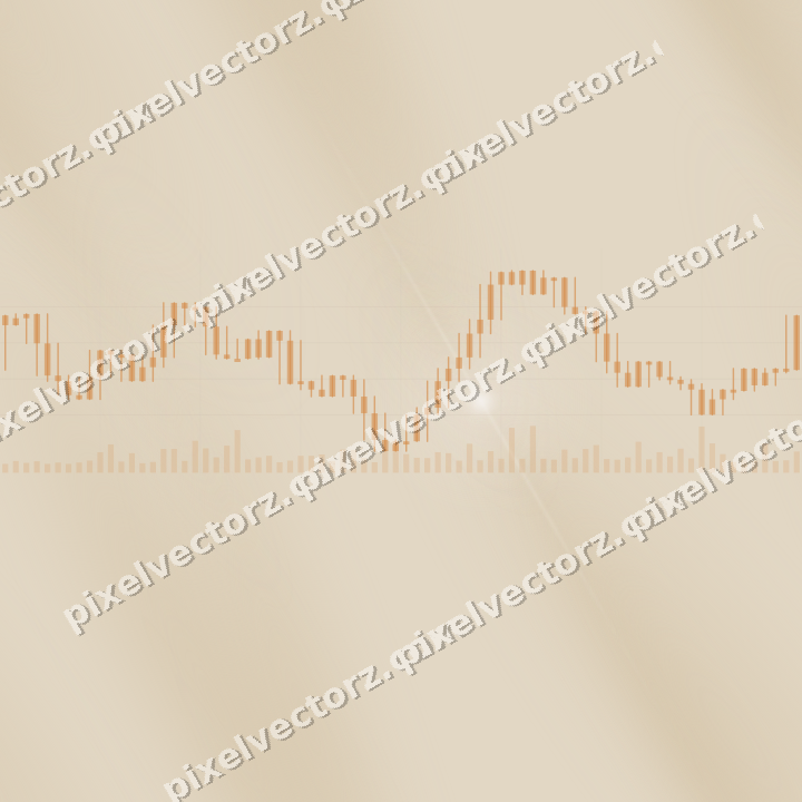 Nahtloser Pastell Diagramm Hintergrund in Orange und Bernstein