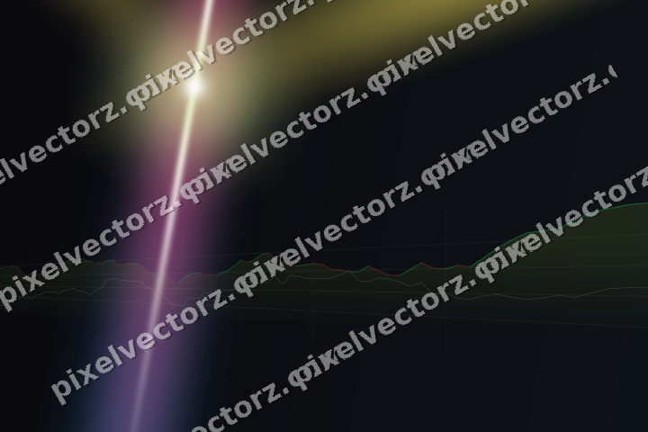 Leuchtender Neon Diagramm Hintergrund in Limette und Bernstein