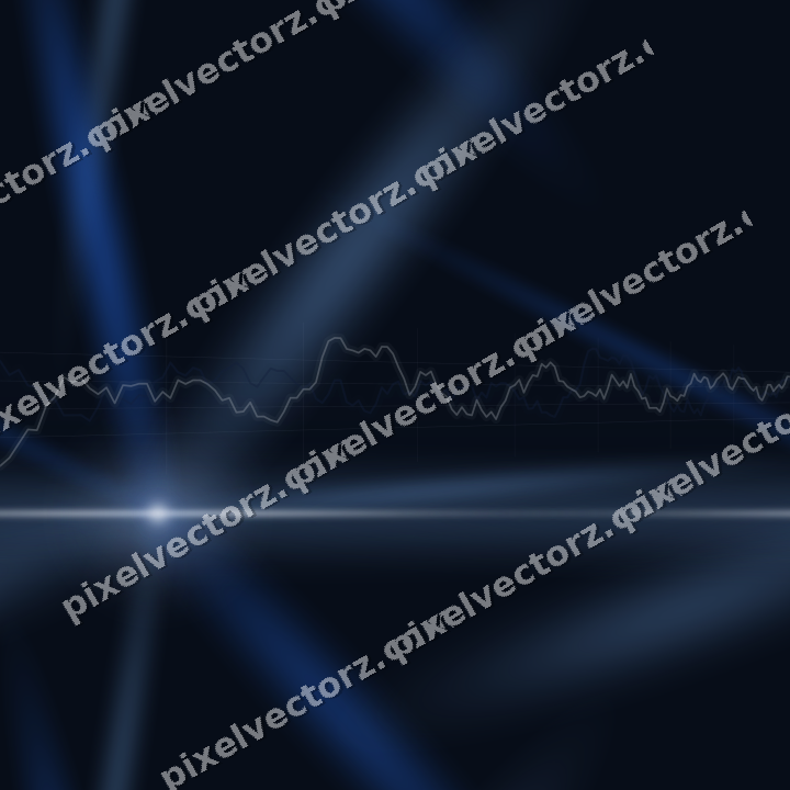 Nahtloser Neon Diagramm Hintergrund in Blau