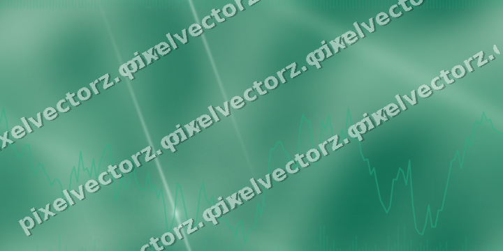 Nahtloser Neon Diagramm Hintergrund in Grün und Petrol