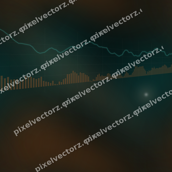 Nahtloser Neon Diagramm Hintergrund in Orange und Petrol