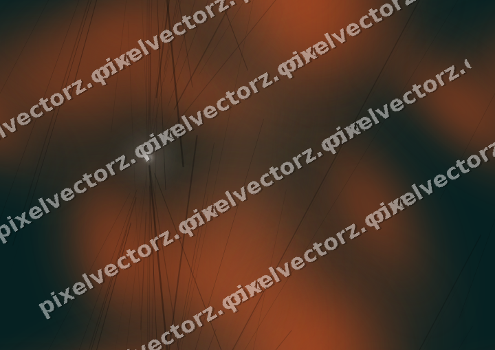 Nahtloser Neon Hintergrund in Orange und Petrol