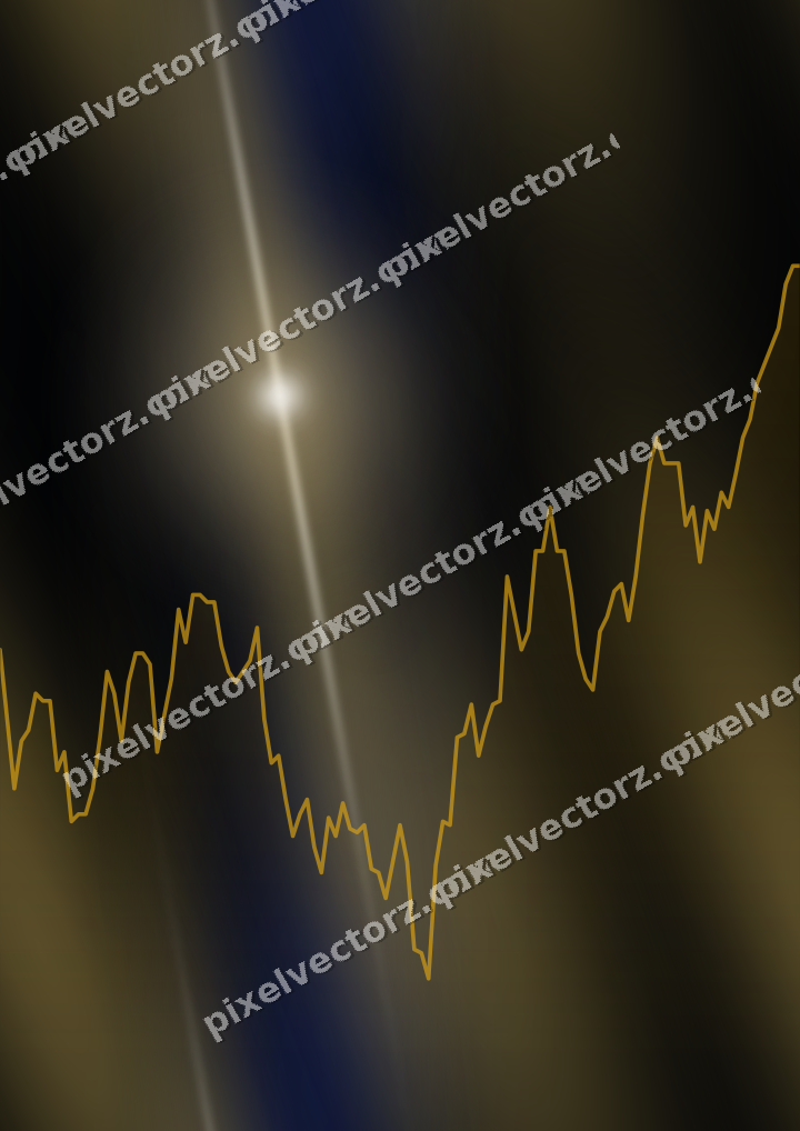 Nahtloser Neon Diagramm Hintergrund in Bernstein und Blau
