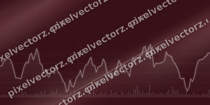 Nahtloser Neon Diagramm Hintergrund in Dunkelrosa und Rot