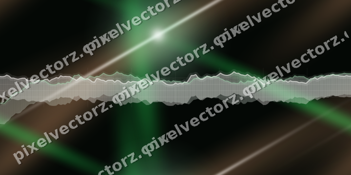 Nahtloser Neon Diagramm Hintergrund in Grün und Rot