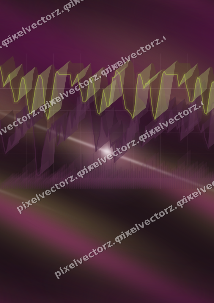 Nahtloser Neon Diagramm Hintergrund in Magenta und Limette