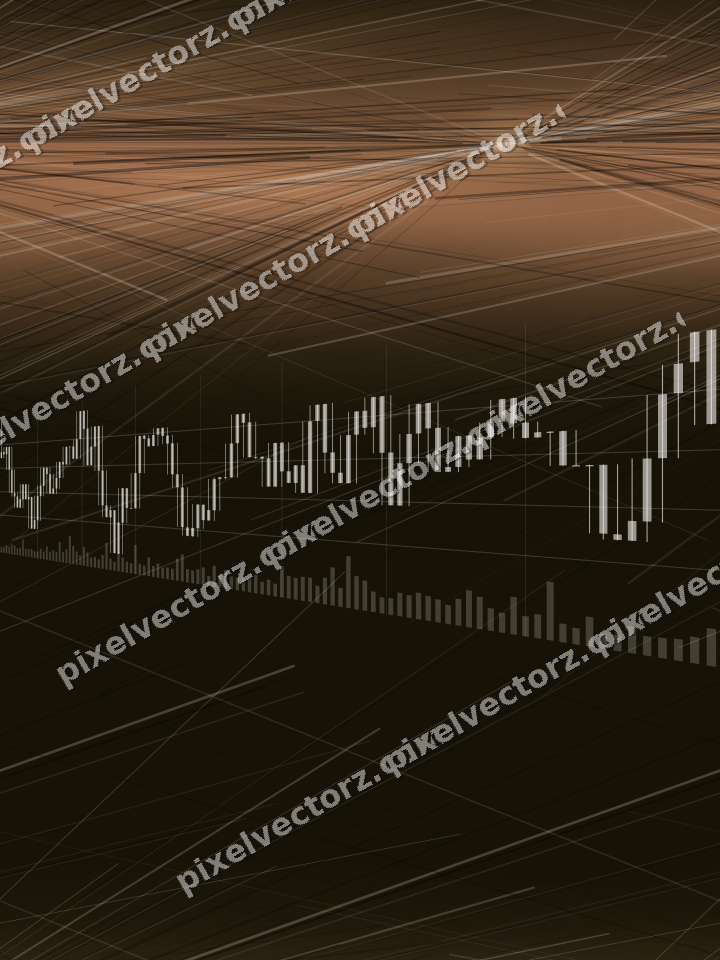 Nahtloser Neon Diagramm Hintergrund in Bernstein und Orange
