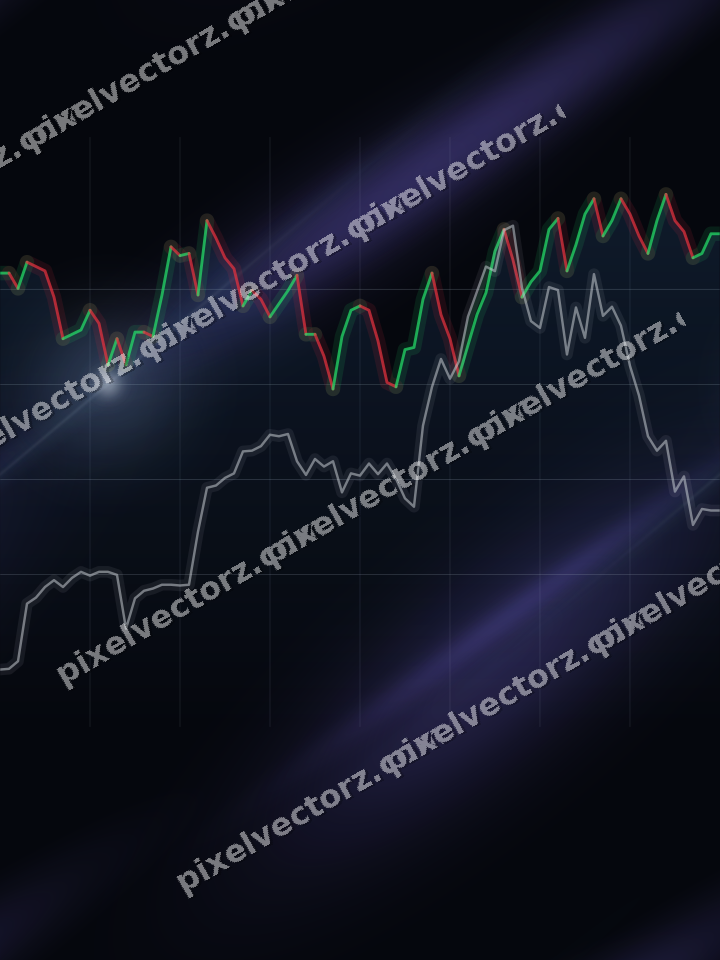 Nahtloser Neon Diagramm Hintergrund in Blau und Türkis