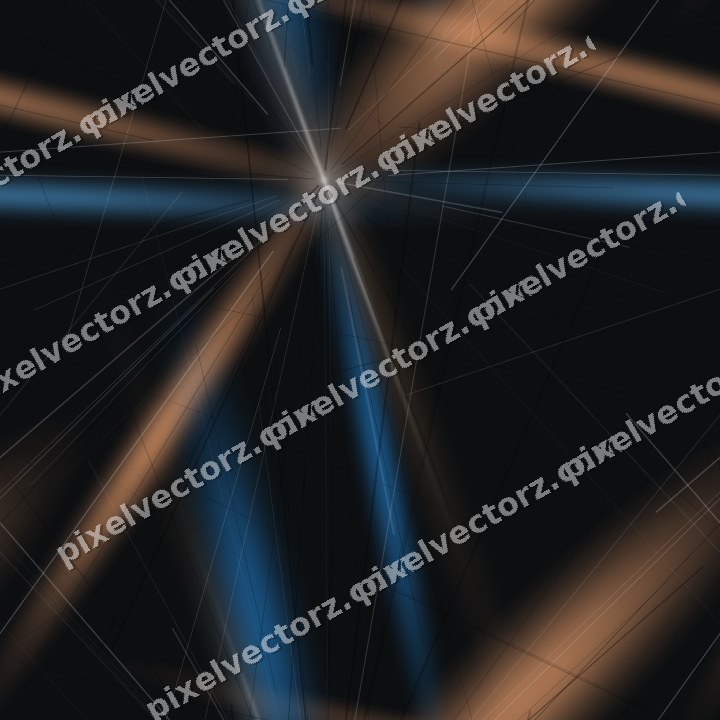 Nahtloser Neon Hintergrund in Blau und Orange