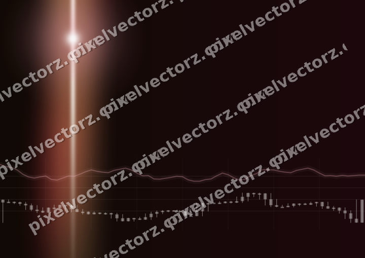Leuchtender Neon Diagramm Hintergrund in Rosa und Rot