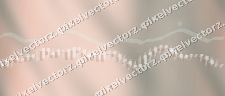 Nahtloser Pastell Diagramm Hintergrund in Dunkelgrün und Orange