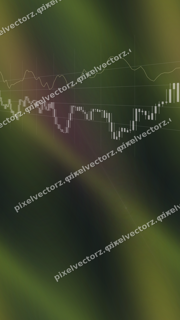 Nahtloser Neon Diagramm Hintergrund in Limette und Bernstein