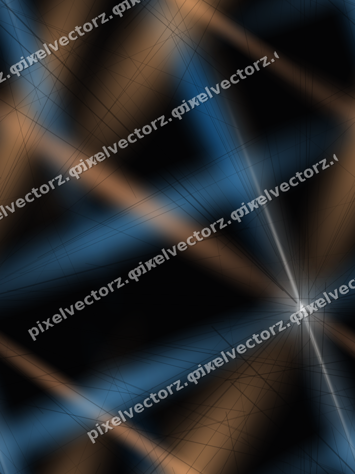 Nahtloser Neon Hintergrund in Blau und Orange