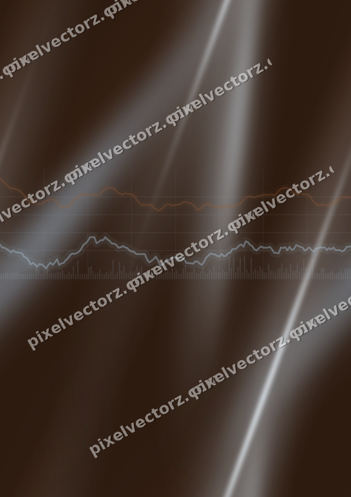 Nahtloser Neon Diagramm Hintergrund in Blau und Orange