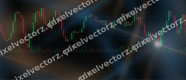 Nahtloser Neon Diagramm Hintergrund in Blau und Orange