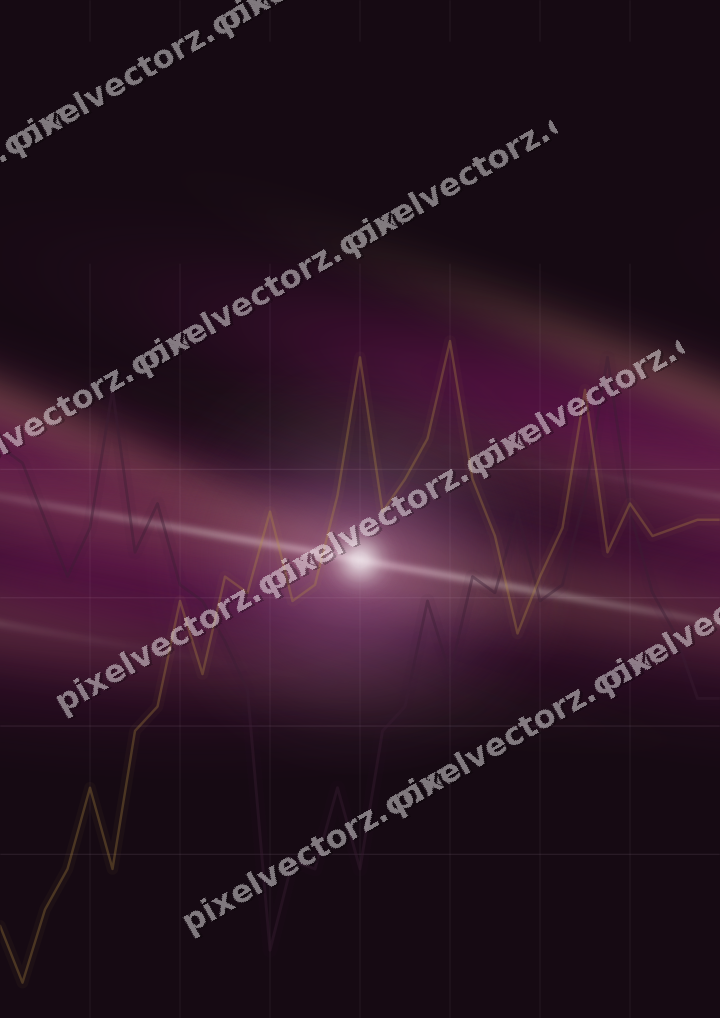 Nahtloser Neon Diagramm Hintergrund in Magenta und Bernstein