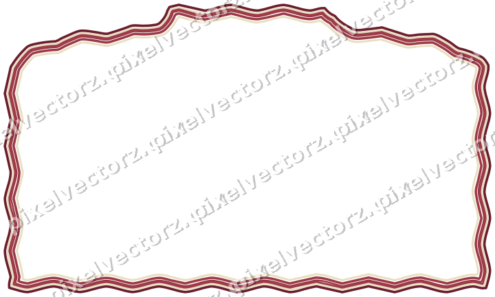 Dekorativer Zierrahmen in Dunkelrosa und Rot mit Tafel